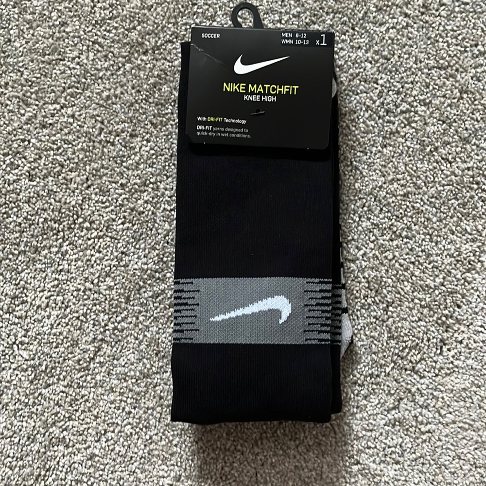 Black soccer socks